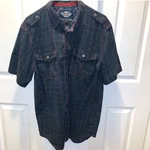 HARLEY DAVIDSON SNAP BUTTON SHIRT